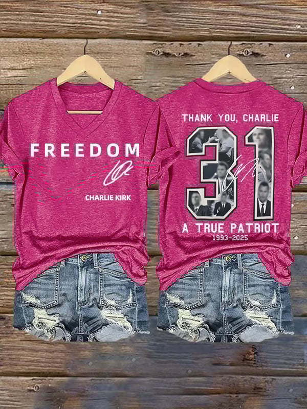Women's Commemorative Liberty Signature 31 Print T-shirt