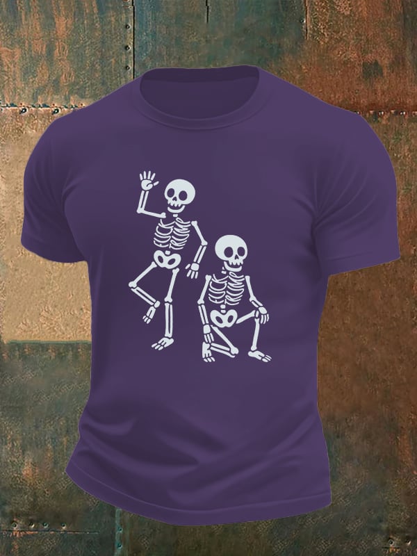 Men's Halloween FDT Printed Casual T-Shirt