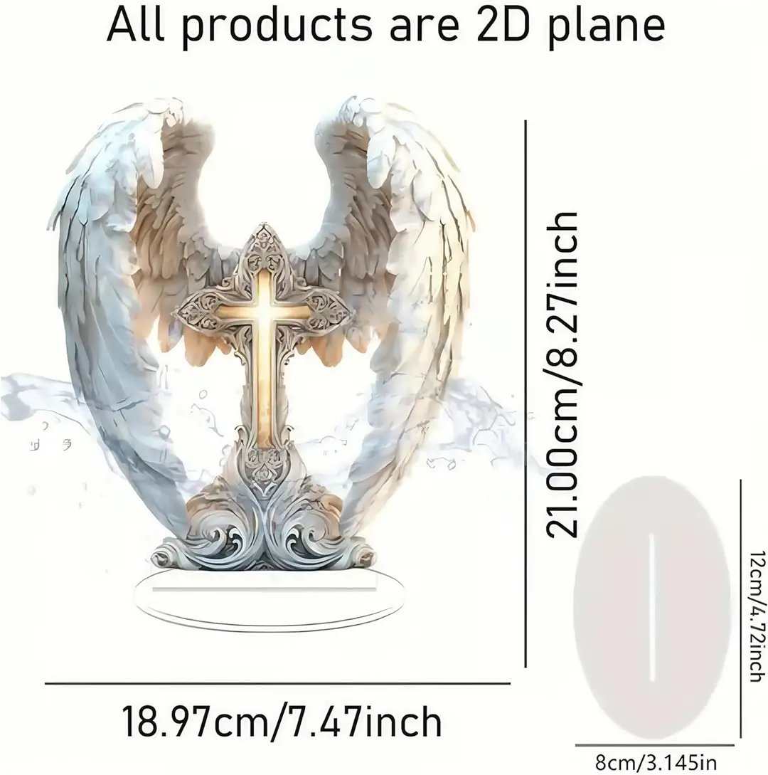 đFall Hot Sale 48% OFFâGorgeous Angel Wings Cross Decoration