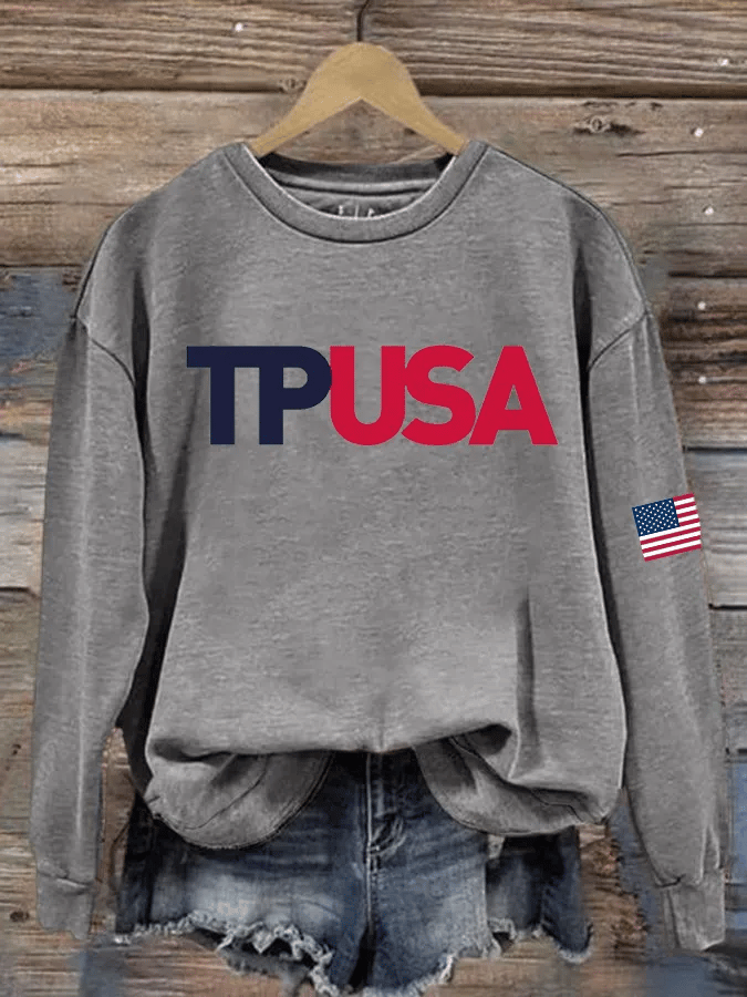 Women's Turning Point USA Print Sweatshirt
