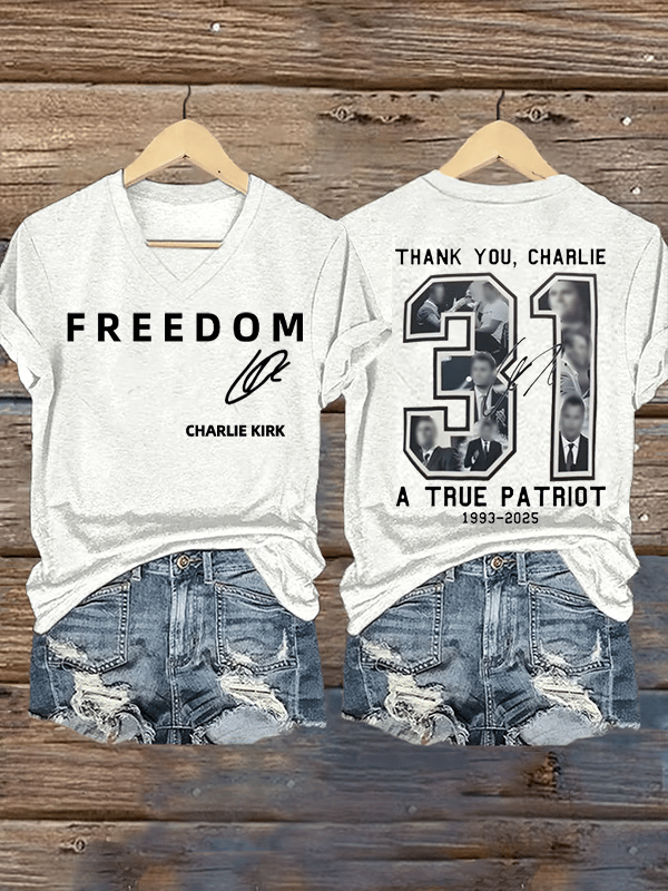 Women's Commemorative Liberty Signature 31 Print T-shirt