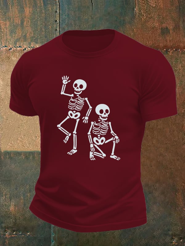 Men's Halloween FDT Printed Casual T-Shirt