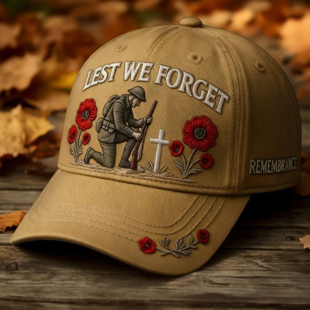 🌹Heroes Never Forgotten Remembrance Cap✝️ Keep Their Memory Alive