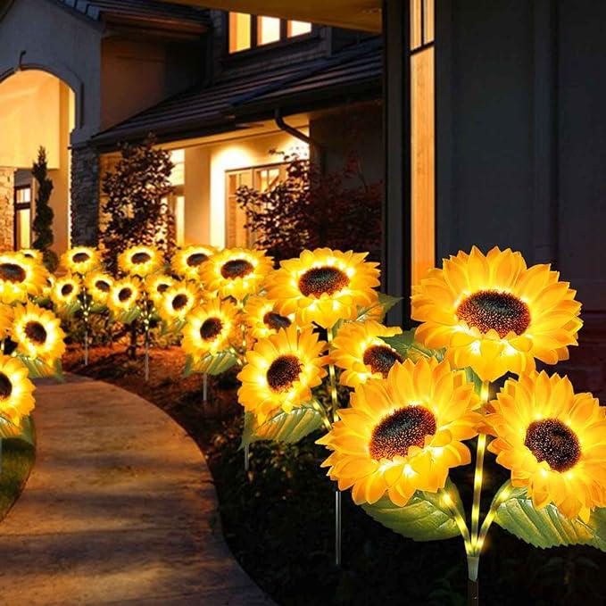 🌻Factory Direct Sales 49% Off - 🌞Solar LED Sunflower Garden Lights-29.6inch/74cm