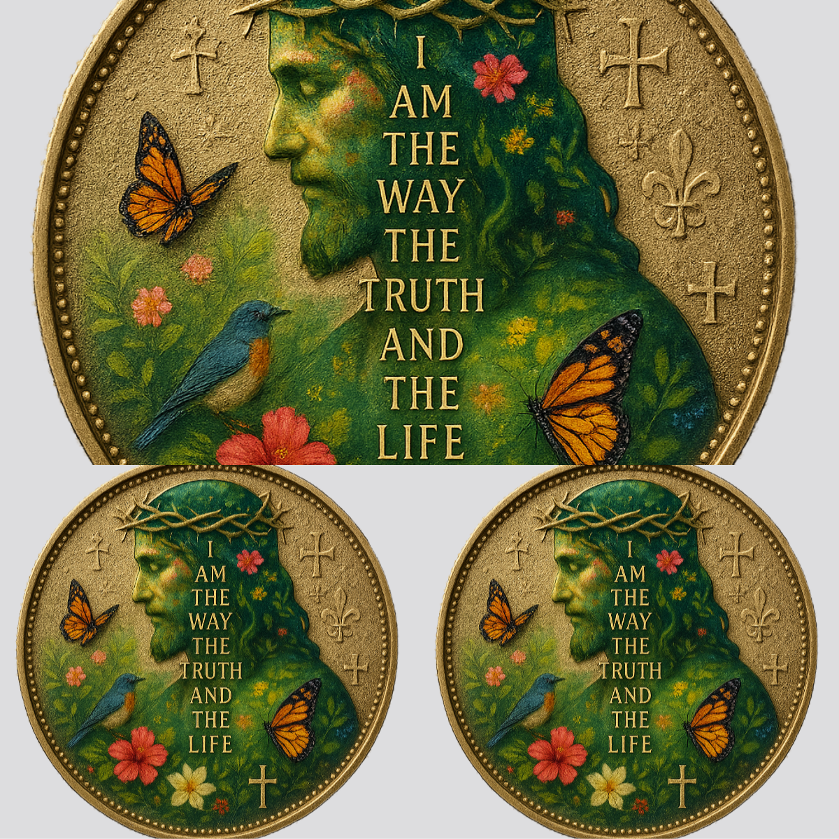 🏆Flash Sale 60% OFF - 🙏"The Way, The Truth, The Life" Commemorative Coin