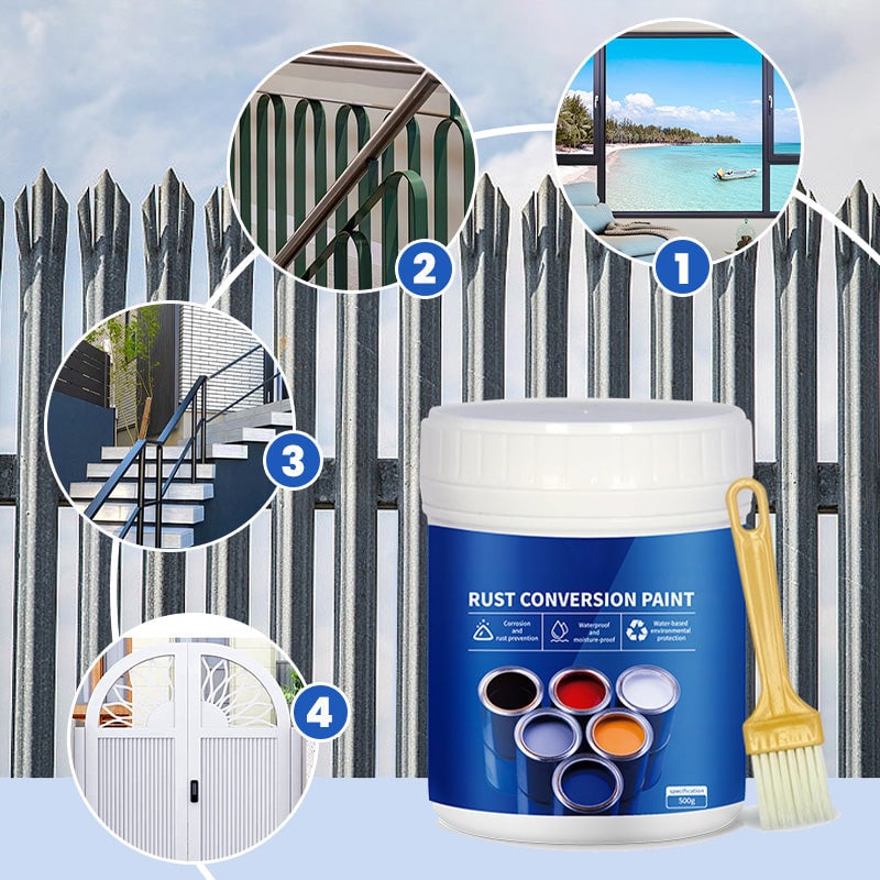 🎁🔥2025 New Arrival 🔥Waterproof Rust Remover😮Solve fading, leaking, peeling and rusting