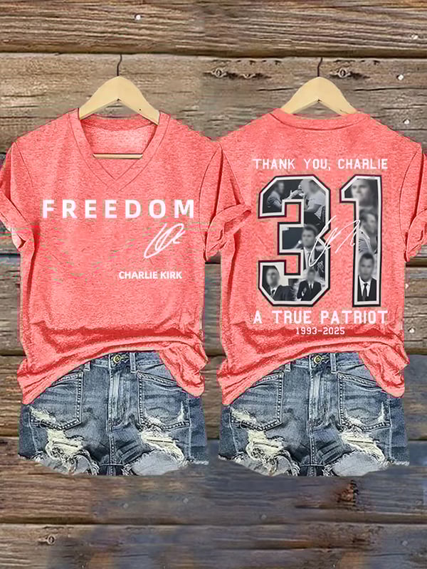 Women's Commemorative Liberty Signature 31 Print T-shirt
