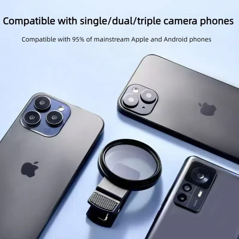 52mm CPL Polarized Lens for Smartphones