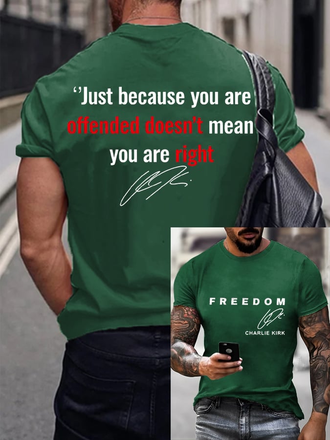 Men's Commemorative Printed T-Shirt