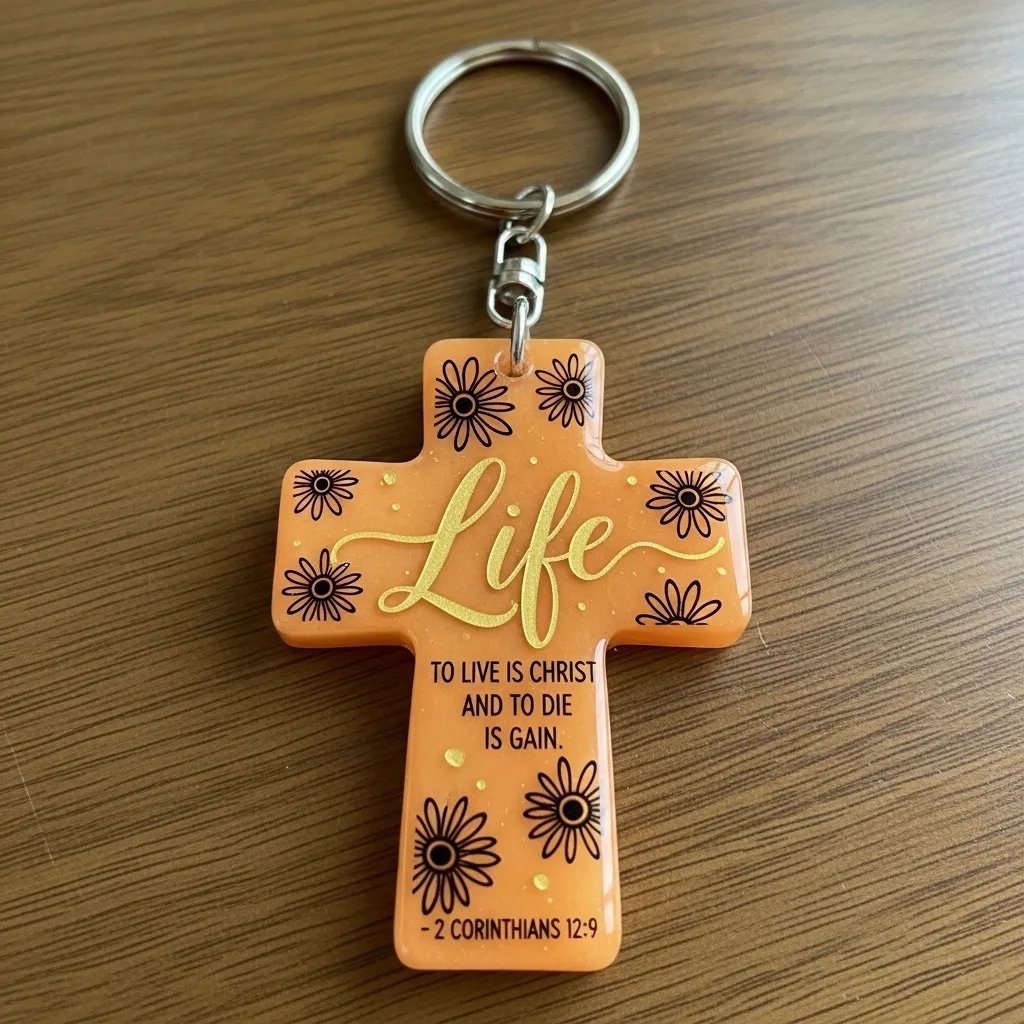 🔥LAST DAY BUY 3 GET 1 FREE✝️Inspirational Cross Pendants & Keychains✨Crafted by Hand