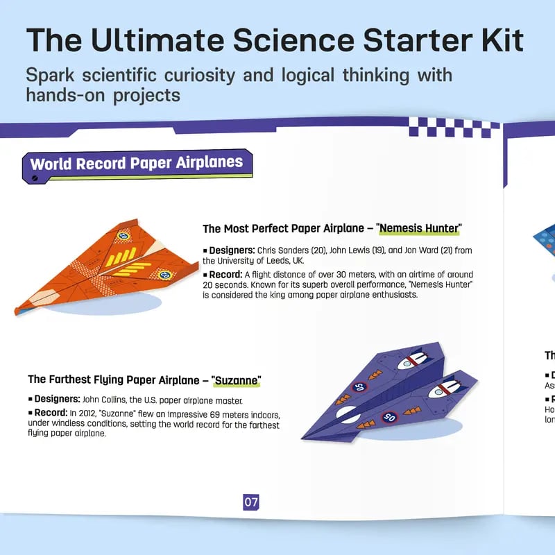 🔥Last Day 49% OFF - ✈️✨DIY Paper Airplane Book