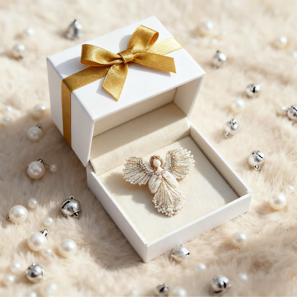 🔥LAST DAY 50% OFF - 💞Angel Pearl Brooch✨Handmade