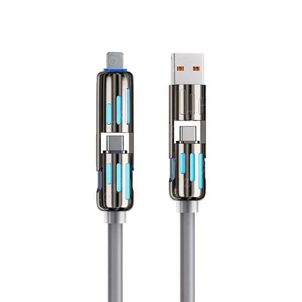 🔥Buy 1 Get 1 Free🔥6.6ft 4-in-1 USB Charging Cable fast charging MAX 60W