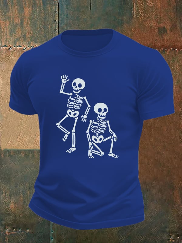 Men's Halloween FDT Printed Casual T-Shirt