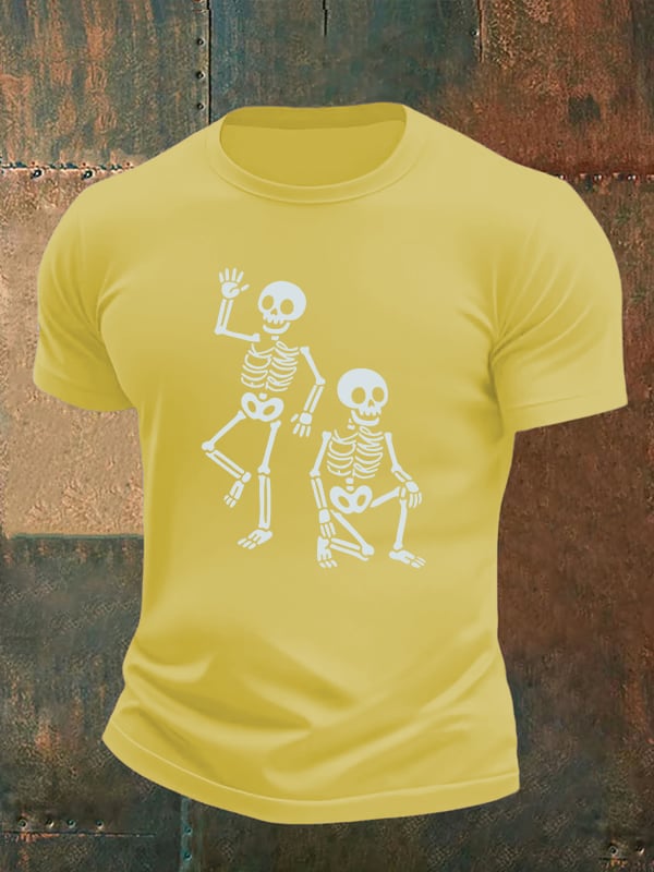 Men's Halloween FDT Printed Casual T-Shirt