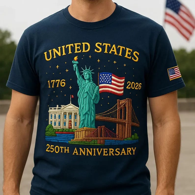 š„LAST DAY 49% OFF - U.S. 250th Anniversary Edition T-shirt(Printed styles)