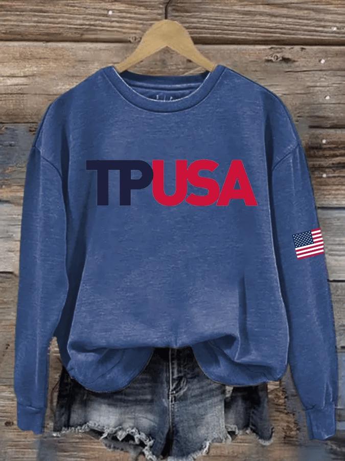 Women's Turning Point USA Print Sweatshirt