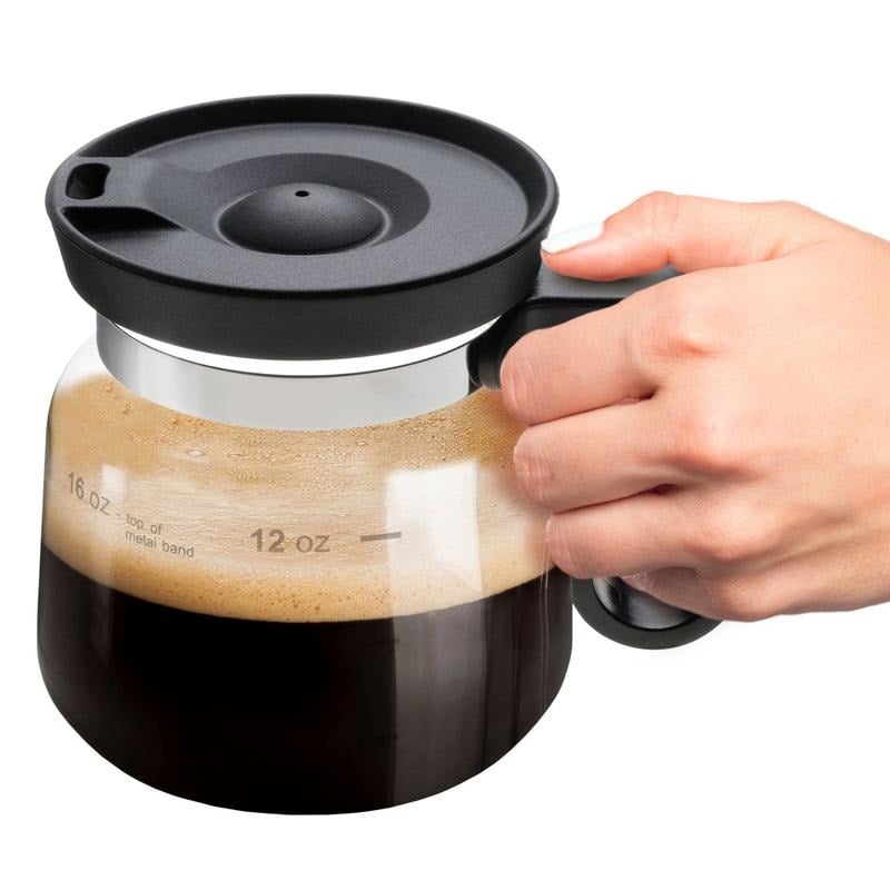 π49% OFFπβ 16 Oz Glass Coffee Mug β Coffee Pot Style