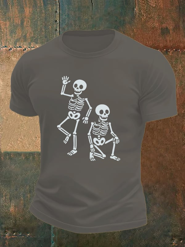Men's Halloween FDT Printed Casual T-Shirt