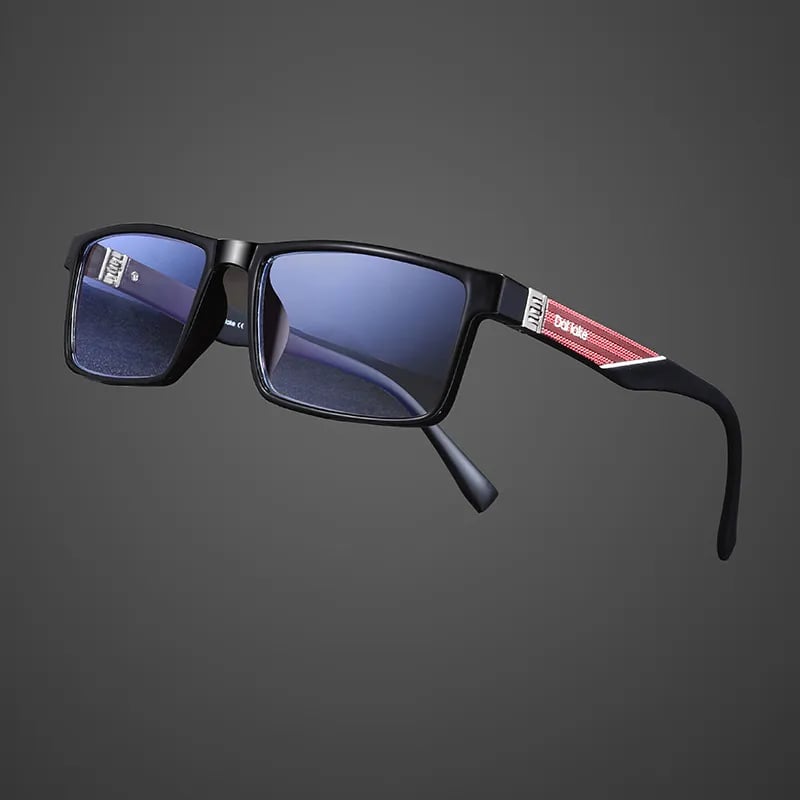 Sport Retro Full-Frame Color-Changing Reading Glasses