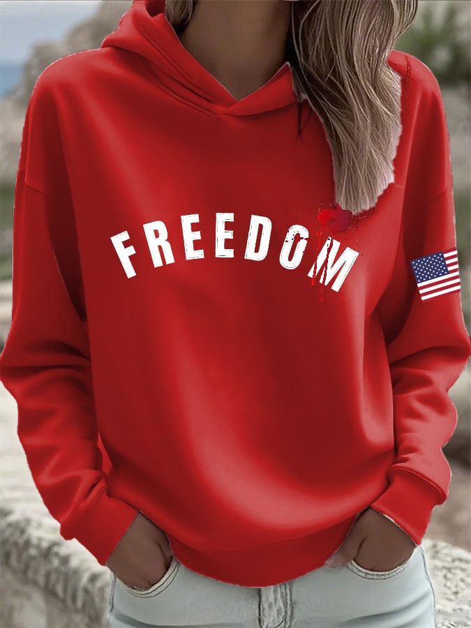 Women's Commemorative Leader Print Hooded Sweatshirt