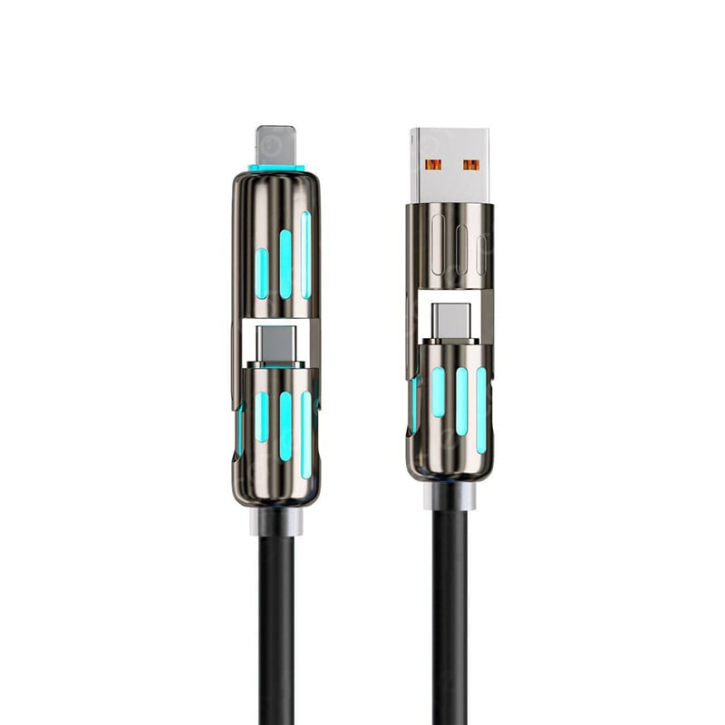 🔥Buy 1 Get 1 Free🔥6.6ft 4-in-1 USB Charging Cable fast charging MAX 60W