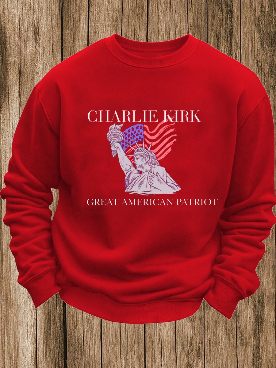 Charlie Kirk Great American Patriot Shirt sweatshirt