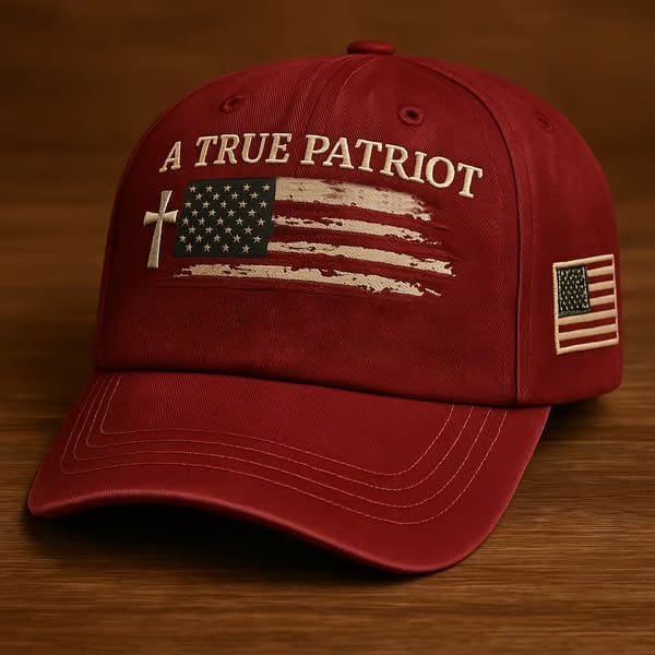 š„LAST DAY 49% OFF - āA True Patriotā Memorial Cap