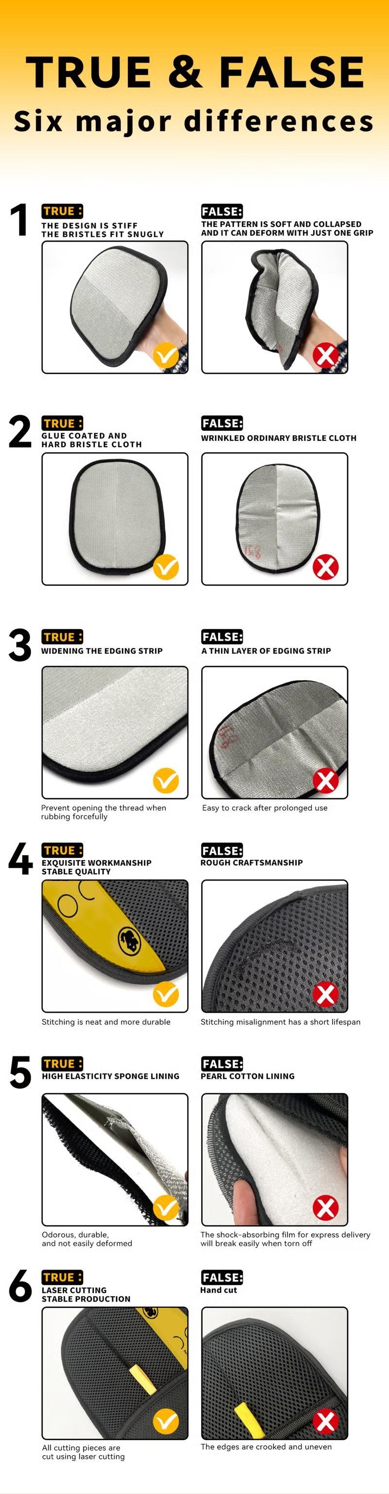 ✨ Pet hair remover Electrostatic gloves