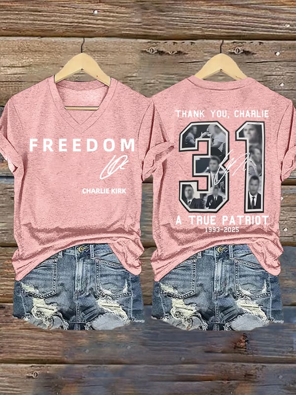 Women's Commemorative Liberty Signature 31 Print T-shirt
