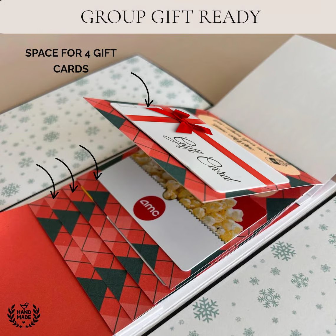 ๐ LAST DAY 49% OFF-Handmade Christmas Gift Card Holder