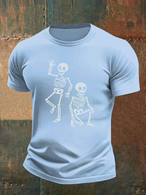Men's Halloween FDT Printed Casual T-Shirt