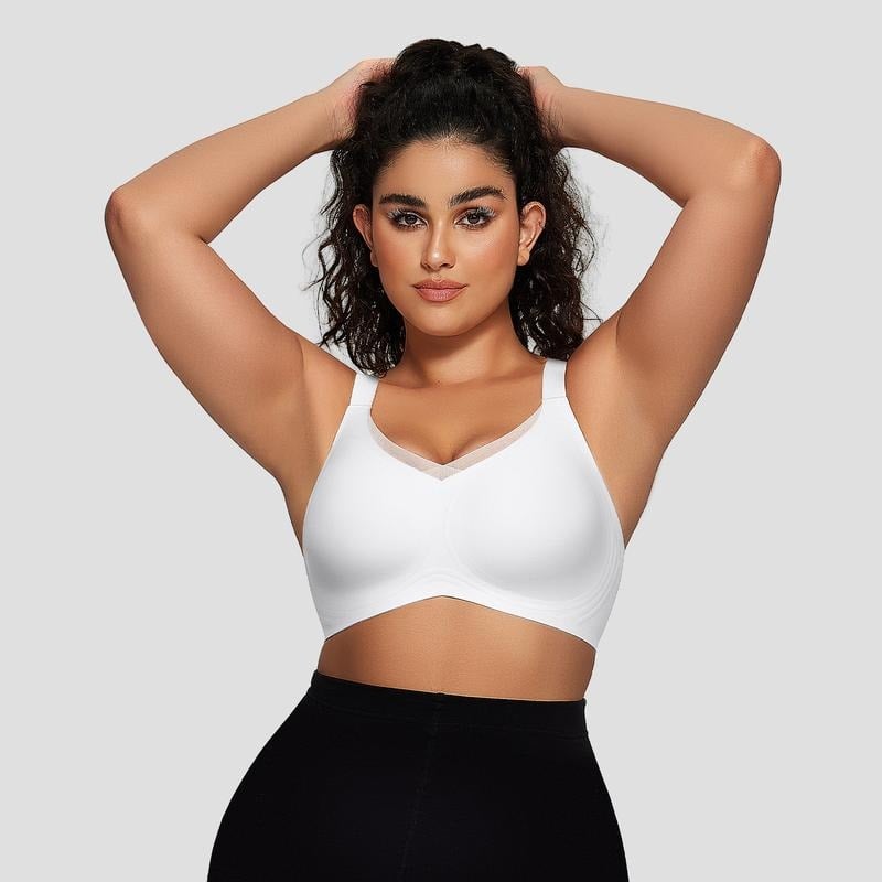 🏆Flash Sale⚡ 50K+ SOLD! Almost Gone-💥🎉Women Wireless V-Neck Mesh Bralette,Best Gifts