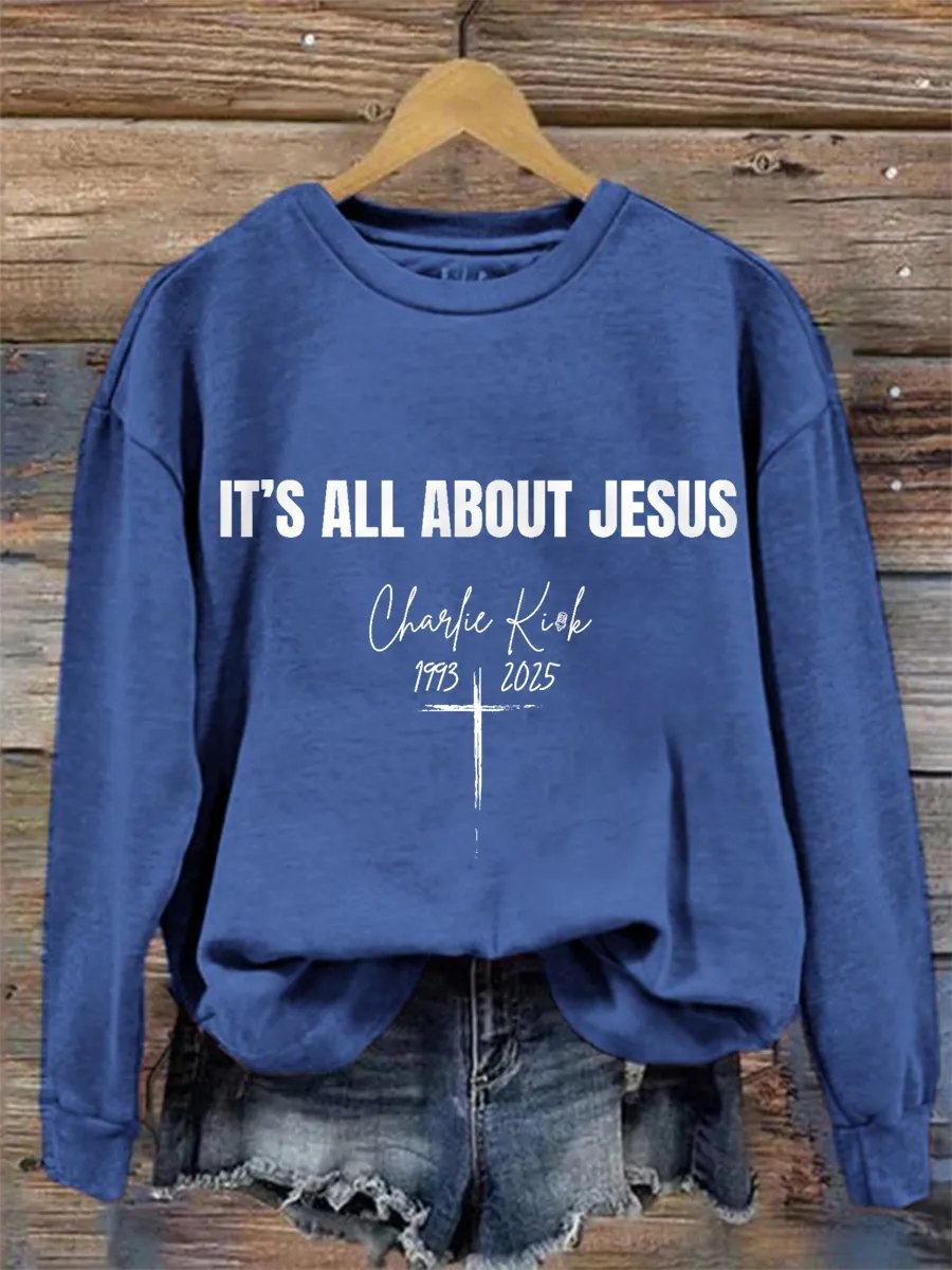 Women's Pray For Him Print T-Shirt