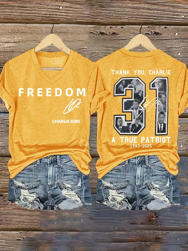 Women's Commemorative Liberty Signature 31 Print T-shirt
