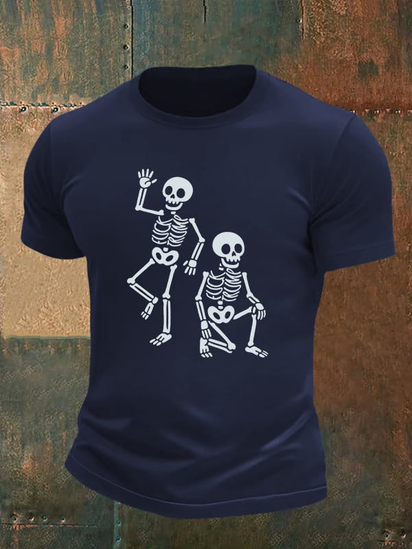 Men's Halloween FDT Printed Casual T-Shirt