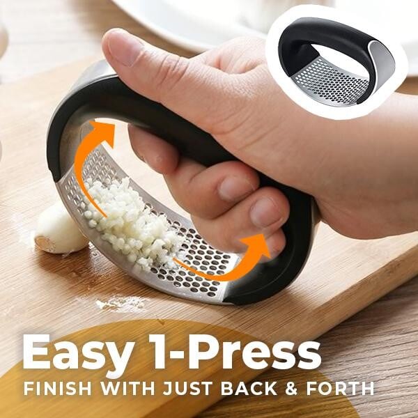 🔥Special Offer Now - Stainless Steel Garlic Presser