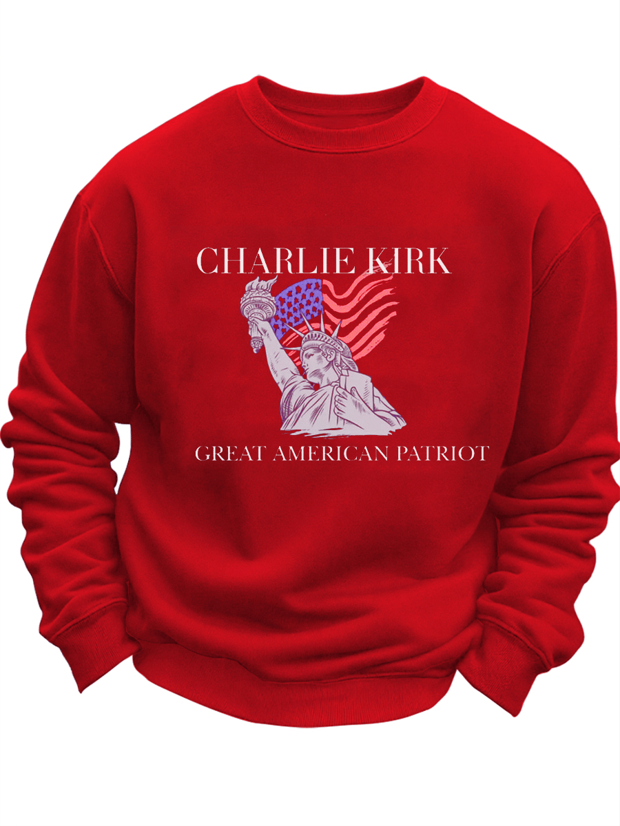 Charlie Kirk Great American Patriot Shirt sweatshirt