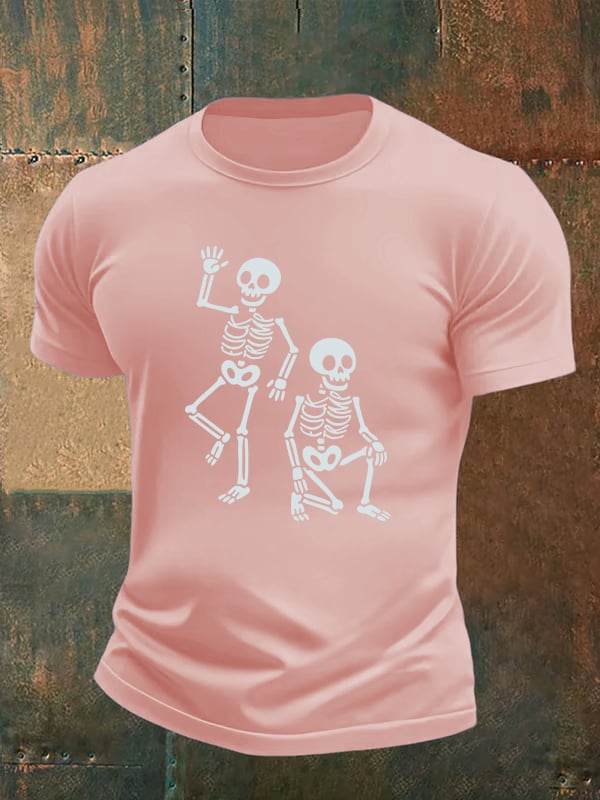 Men's Halloween FDT Printed Casual T-Shirt