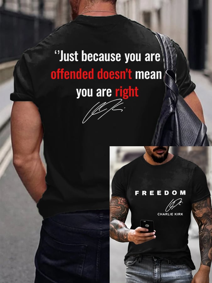 Men's Commemorative Printed T-Shirt