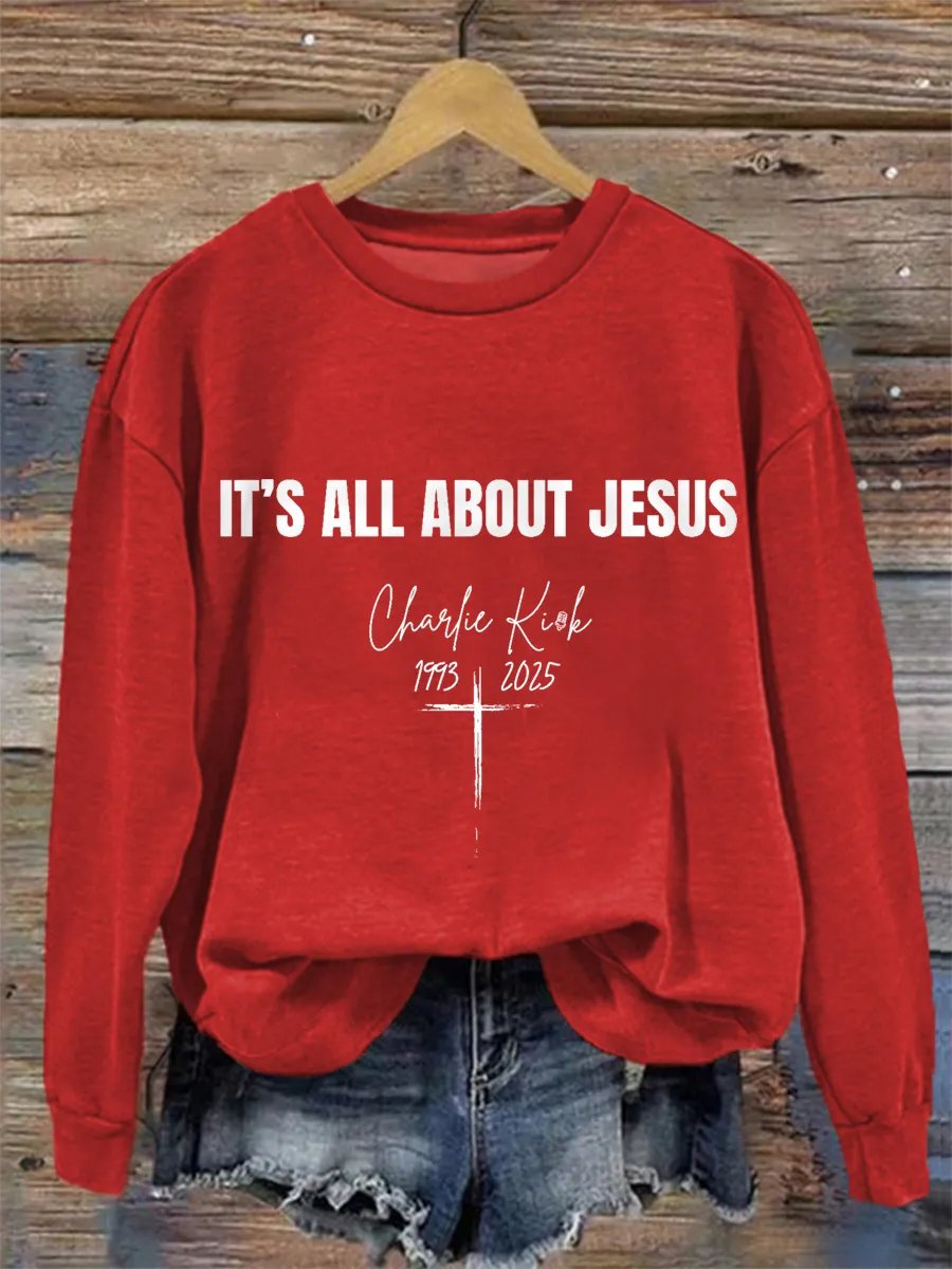Women's Pray For Him Print T-Shirt
