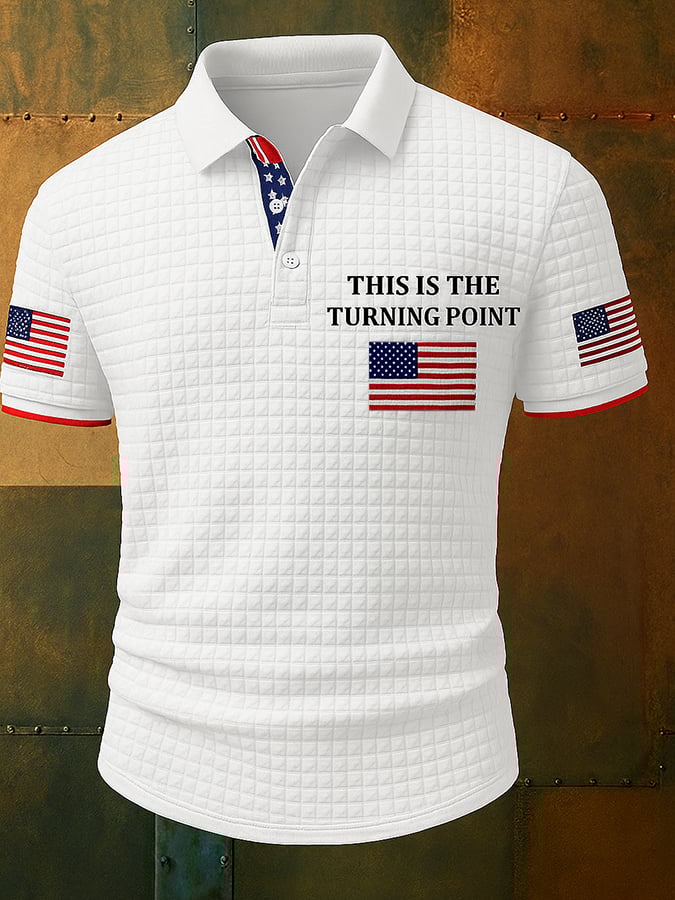Men's Turning Point USA Short Sleeve Polo Shirt
