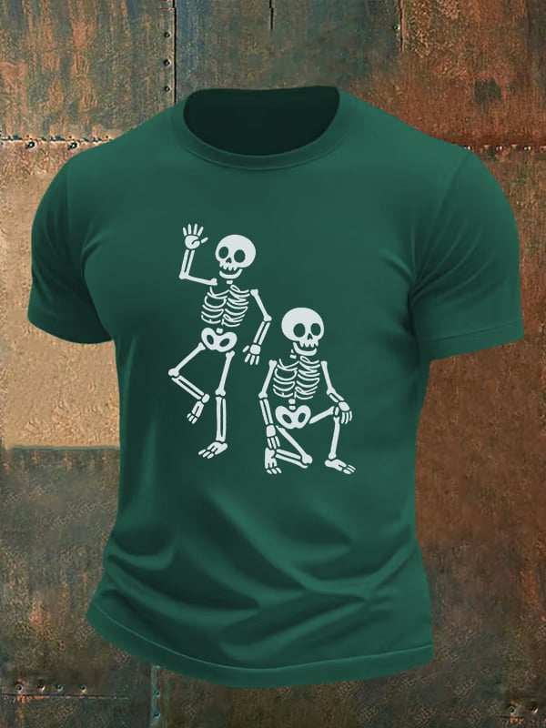 Men's Halloween FDT Printed Casual T-Shirt