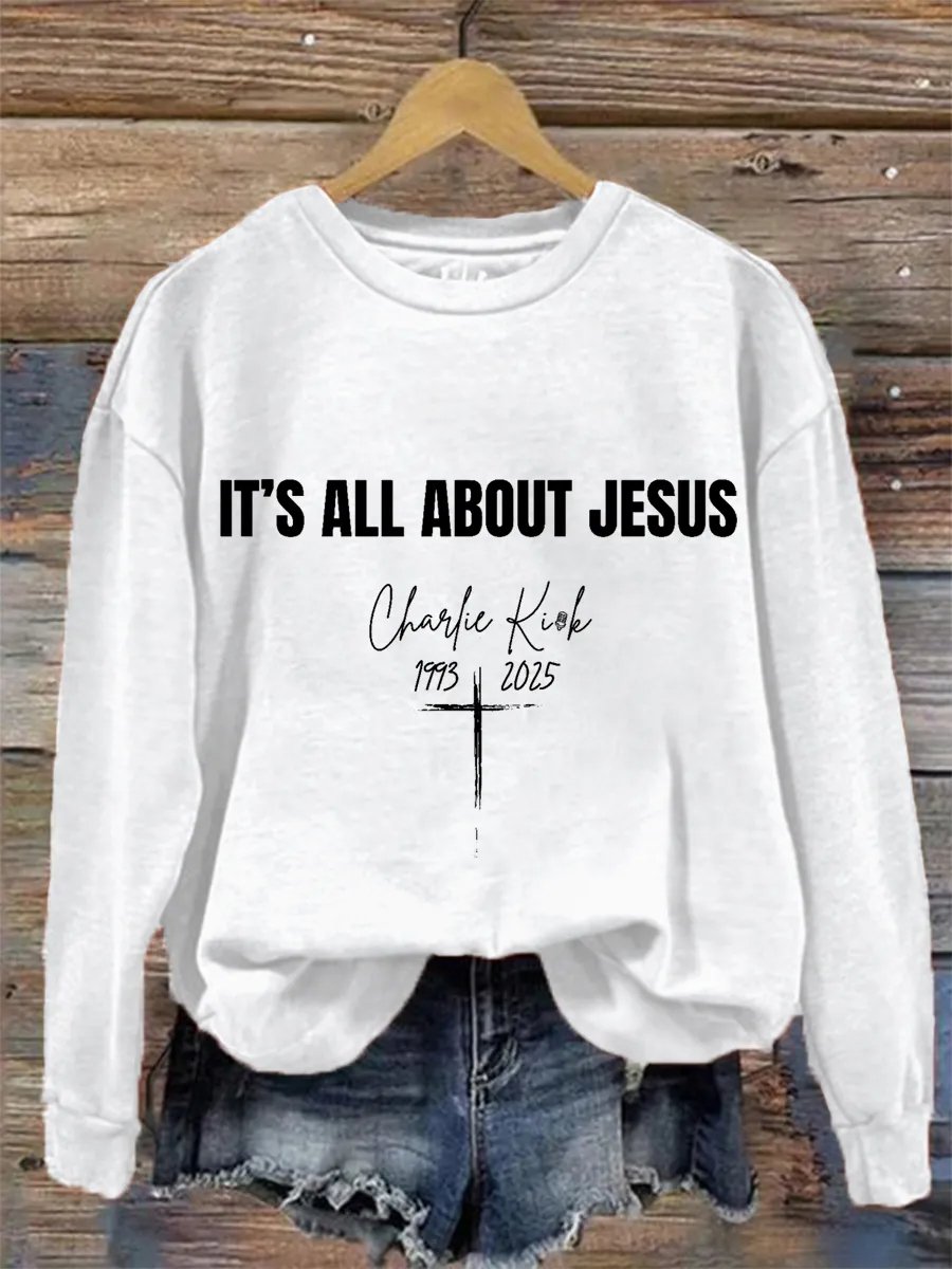 Women's Pray For Him Print T-Shirt