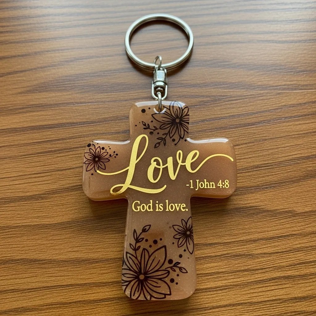 🔥LAST DAY BUY 3 GET 1 FREE✝️Inspirational Cross Pendants & Keychains✨Crafted by Hand