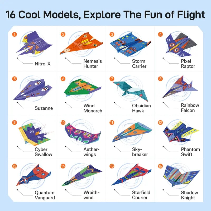 🔥Last Day 49% OFF - ✈️✨DIY Paper Airplane Book
