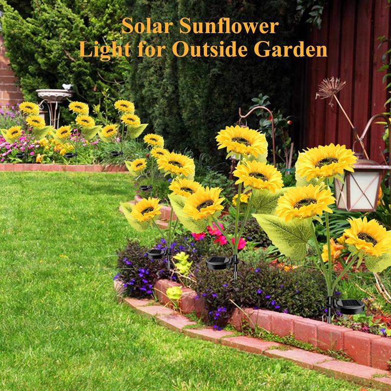 🌻Factory Direct Sales 49% Off - 🌞Solar LED Sunflower Garden Lights-29.6inch/74cm