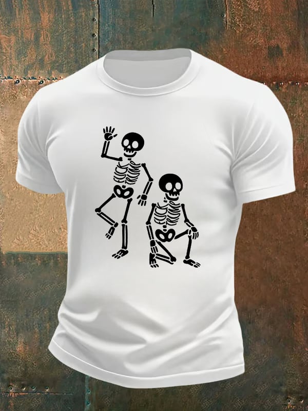 Men's Halloween FDT Printed Casual T-Shirt