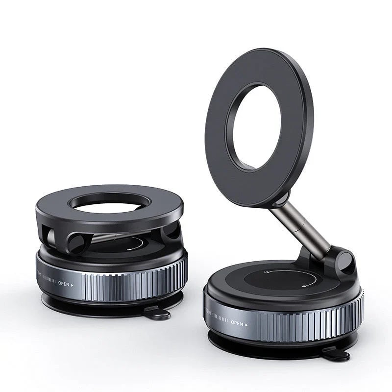 🏆Flash Sale⚡ 50K+ SOLD! Almost Gone-💥Retractable Car Phone Mount - 360° Magnetic Holder