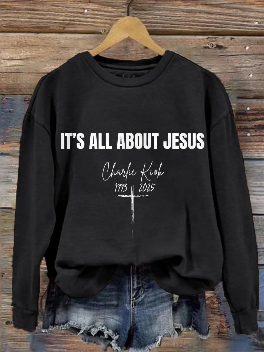 Women's Pray For Him Print T-Shirt